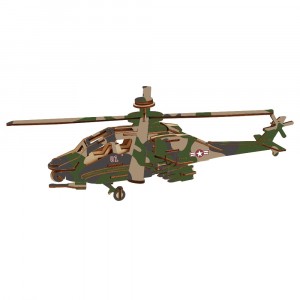 Puzzle 3D - Elicopter Apache